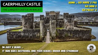 Caerphilly Castle  The Largest in Wales 2nd in Britain [upl. by Liddy]