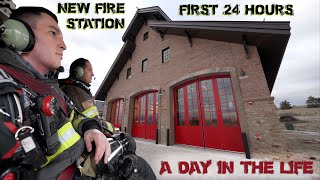 First 24 Hours in a New Fire Station  A Day in the Life [upl. by Licna337]