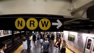 ⁴ᴷ The Busiest NYC Subway Station Times Square–42nd StreetPort Authority Bus Terminal [upl. by Teerprug834]