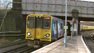 Half an Hour at 216  Birkenhead North Station 1022017  Class 507 508 terminus [upl. by Aivitnahs217]